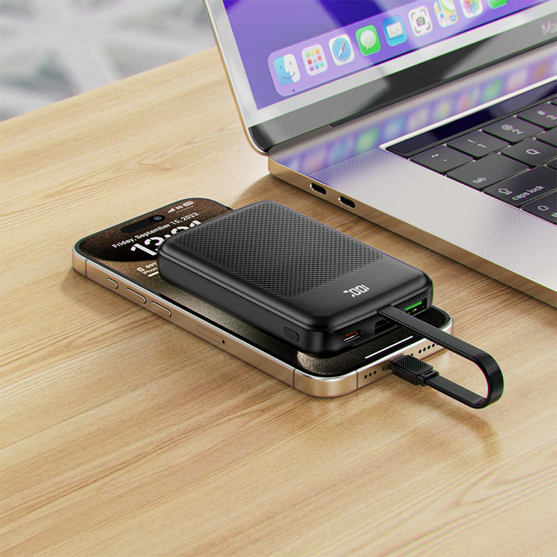 AceFast Power Bank PD22.5W 1000mAh with cable - Cle Market