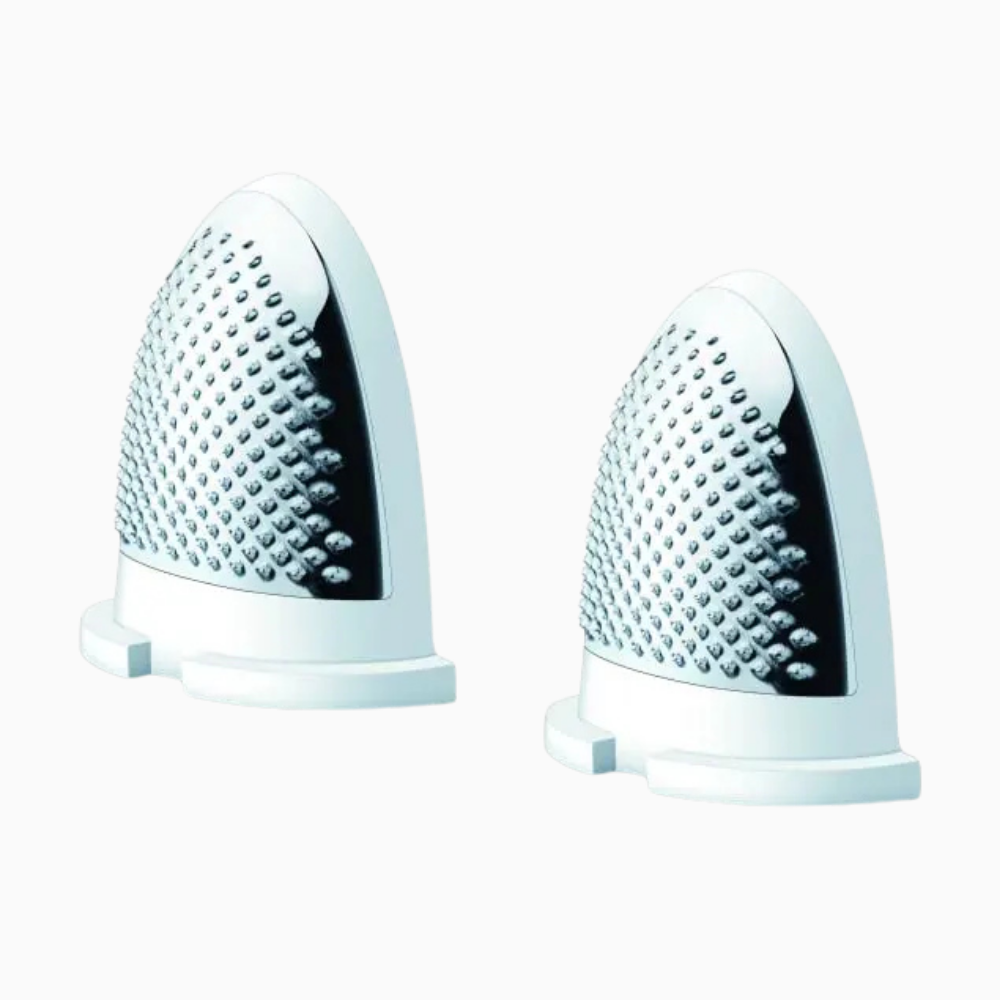 Beurer MP55 callus rasps set with two durable foot files for removing rough, thickened skin on feet.