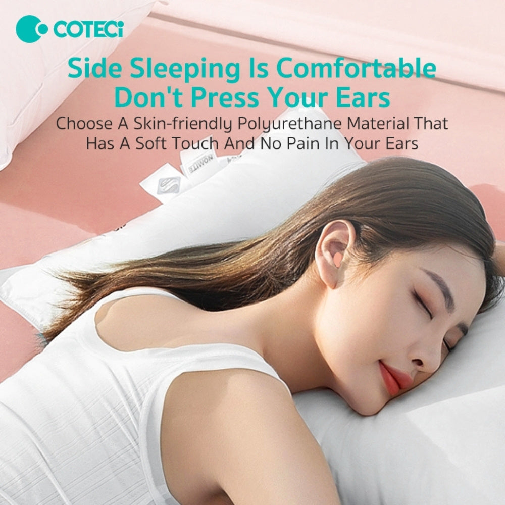 Coteci Men Sleeping Earplugs Large 5 Pairs