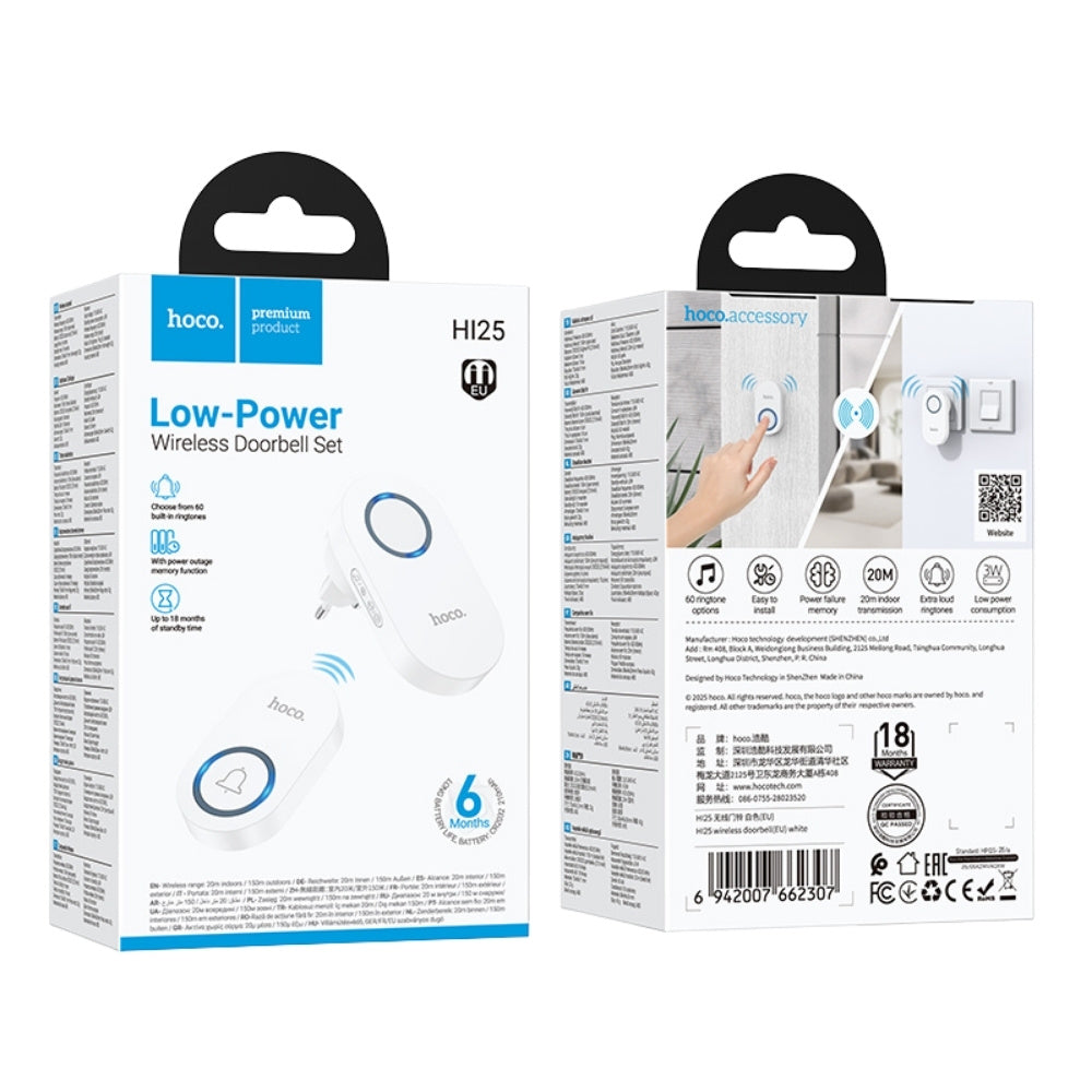Hoco HI25 Wireless Doorbell