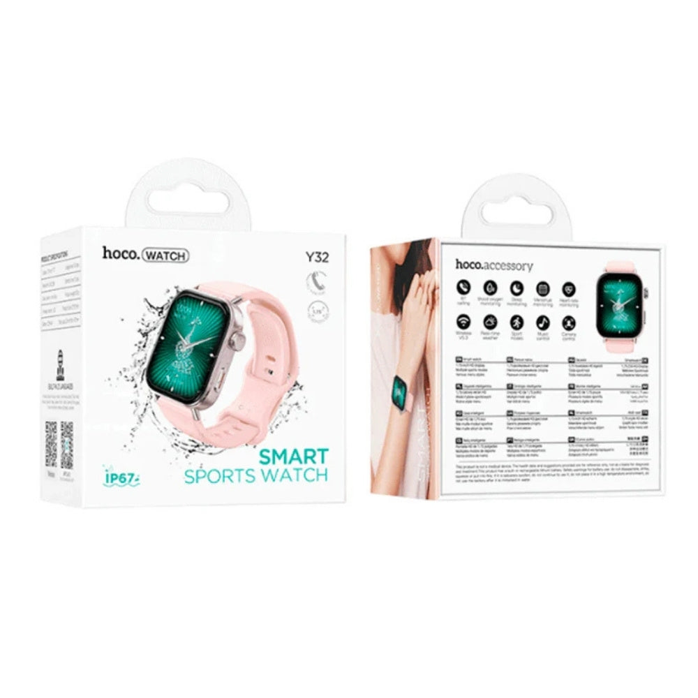 Hoco Y32 Smartwatch Pink