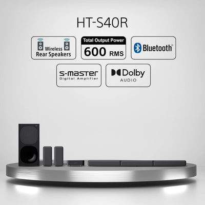 Sony 5.1 Channel Home Theater Soundbar System HT-S40R - Cle Market
