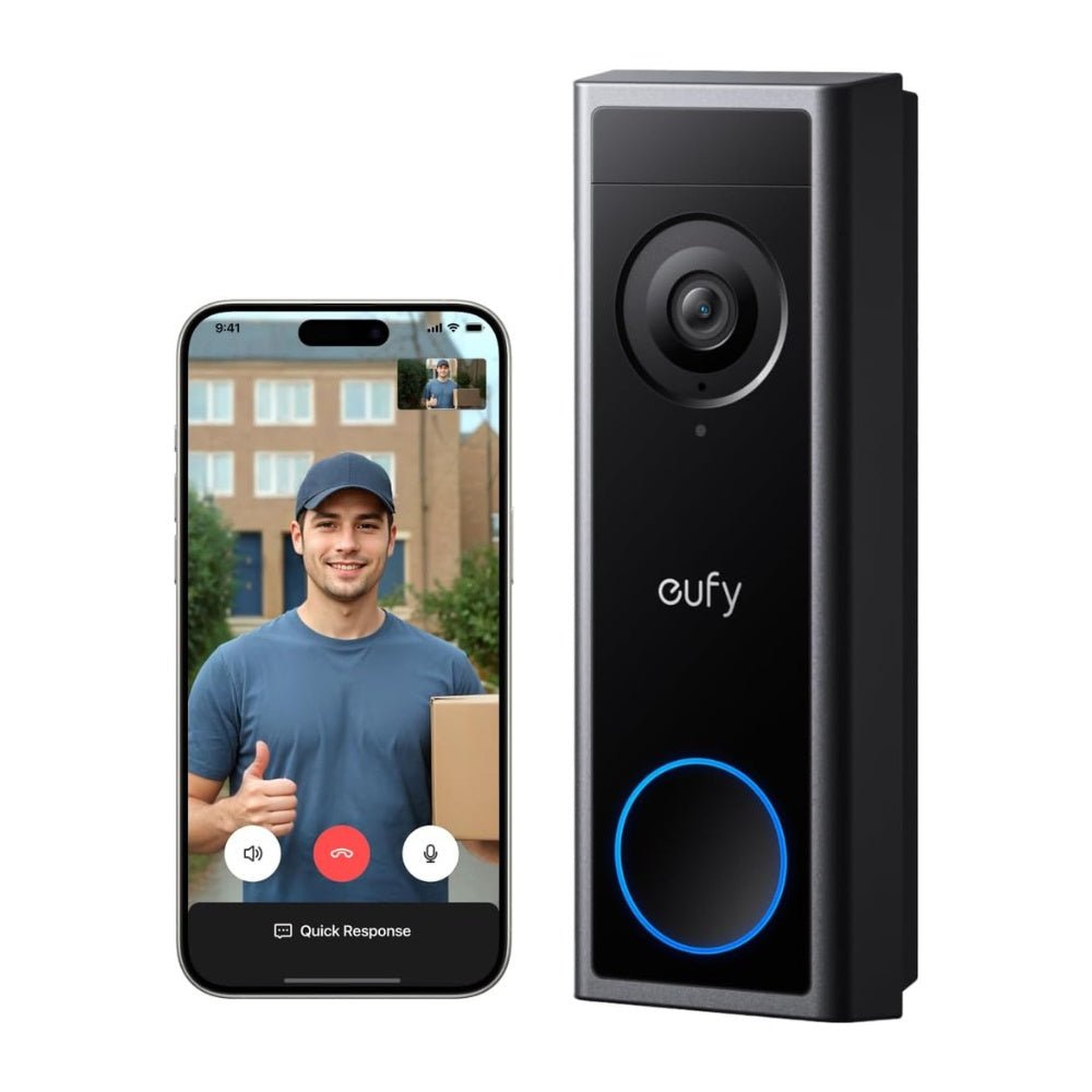 eufy - eufy C30 Video Doorbell 2K FHD - Cle Market