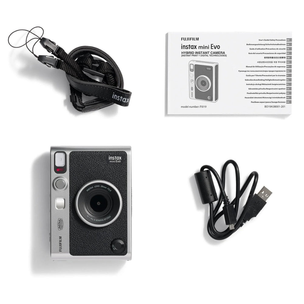 Fujifilm - Fujifilm Instax Mini EVO Hybrid Instant Camera - Cle Market