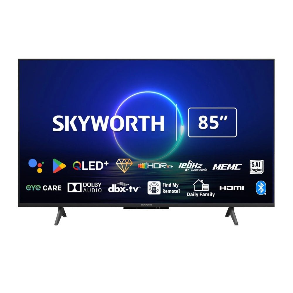 Skyworth 4K UHD 120Hz Android smart LED TV 85 inch – Cle Market