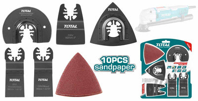 Total TAKTMT1502 Multi-Tool Accessories, 15pcs - product view
