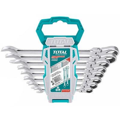 Total THT102RK586 set of 8 flexible ratchet spanners