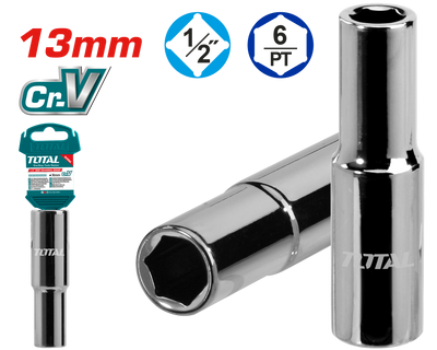 Total THTST12133L 13mm Deep Socket, 1/2-Inch Drive - product view