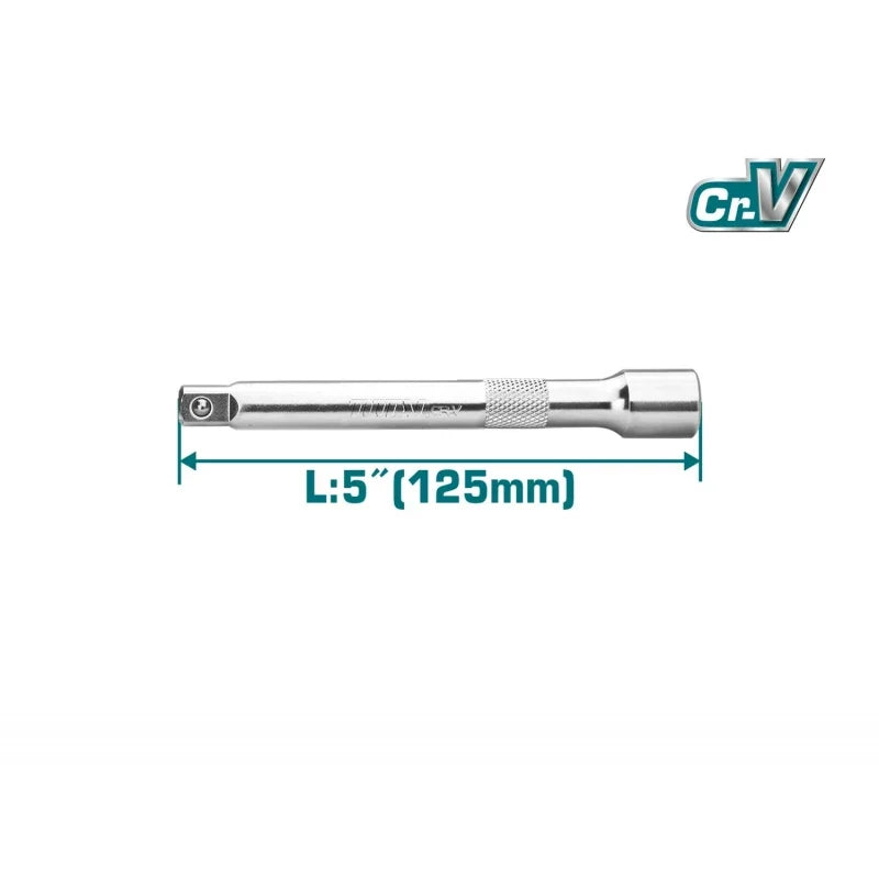 Total THEB12051 straight socket extension bar with square-drive ends