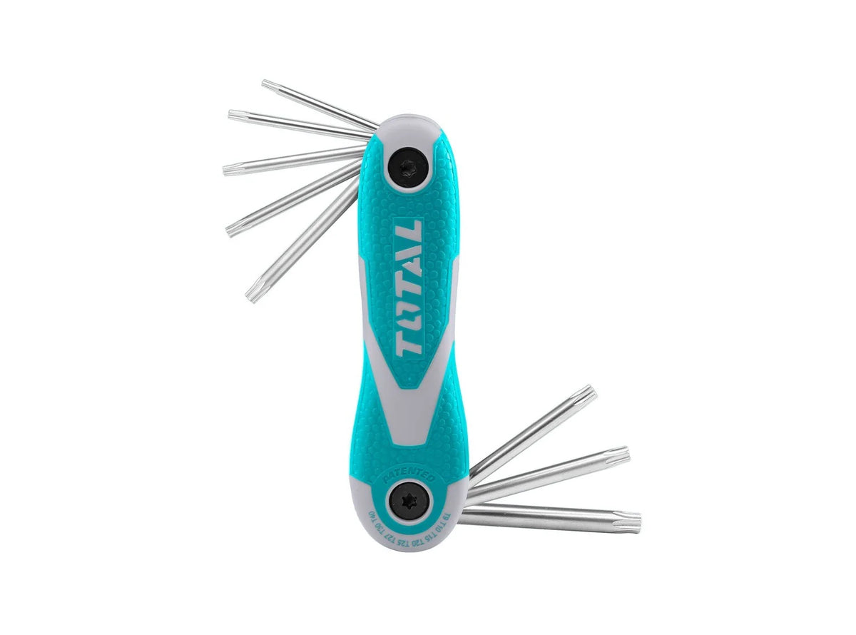 Total THT1061846 key set opened from a folding handle