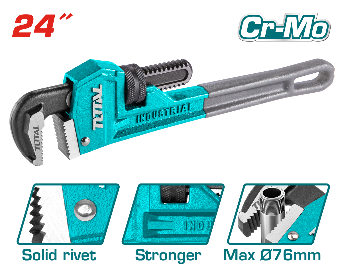 Total THT171246 24-Inch Pipe Wrench - product view