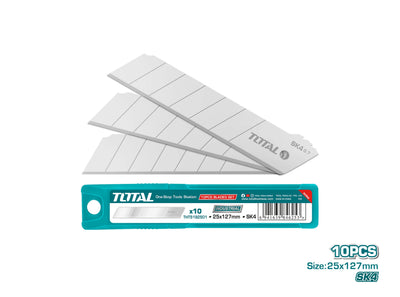 Total THT5192501 replacement utility blades shown with storage packaging