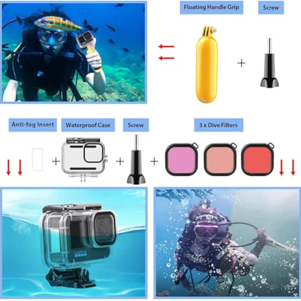 61 in 1 GoPro Accessories Kit