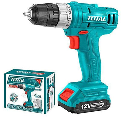 Total TDLI1211 12V Cordless Drill Kit - product view