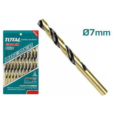 Total TAC100703 7mm HSS Drill Bit - product view