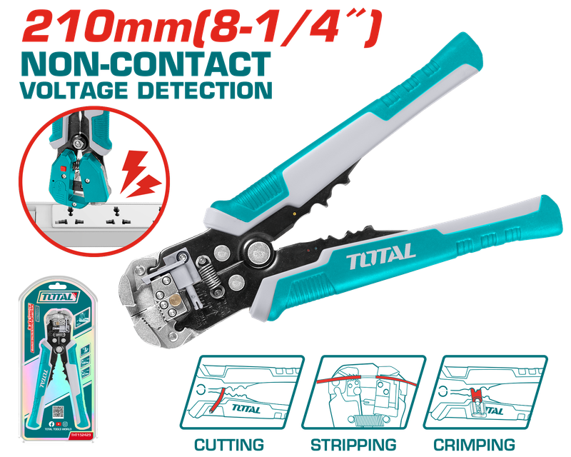 Total THT152429 4-in-1 Wire Stripper - product view