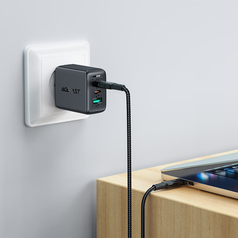 AceFast 100W USB-C Charging Data Cable (2m) - Cle Market