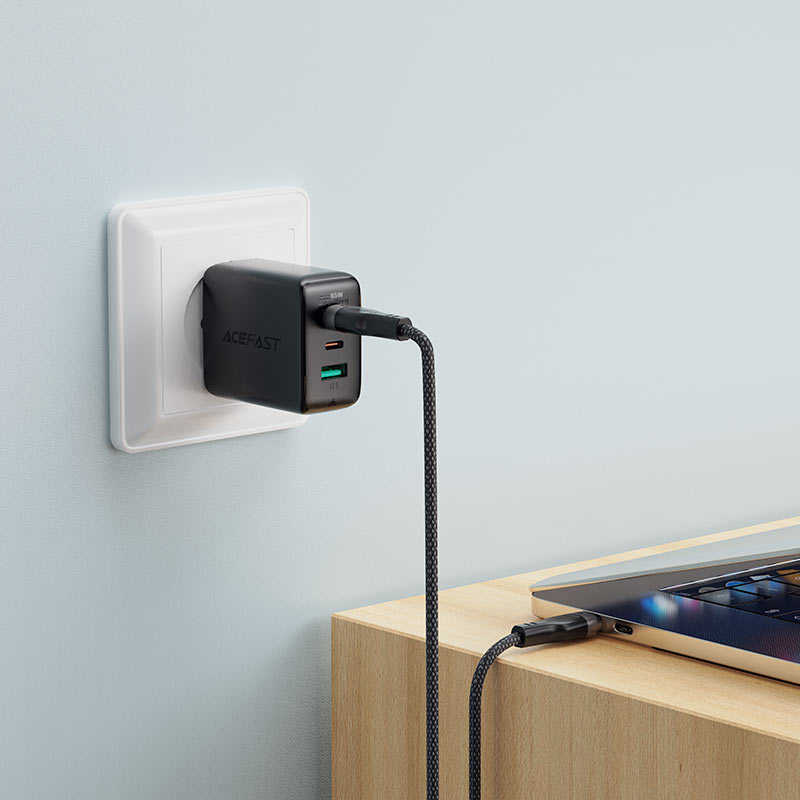 AceFast 60W Magnetic Braid USB-C to USB-C Cable - Cle Market