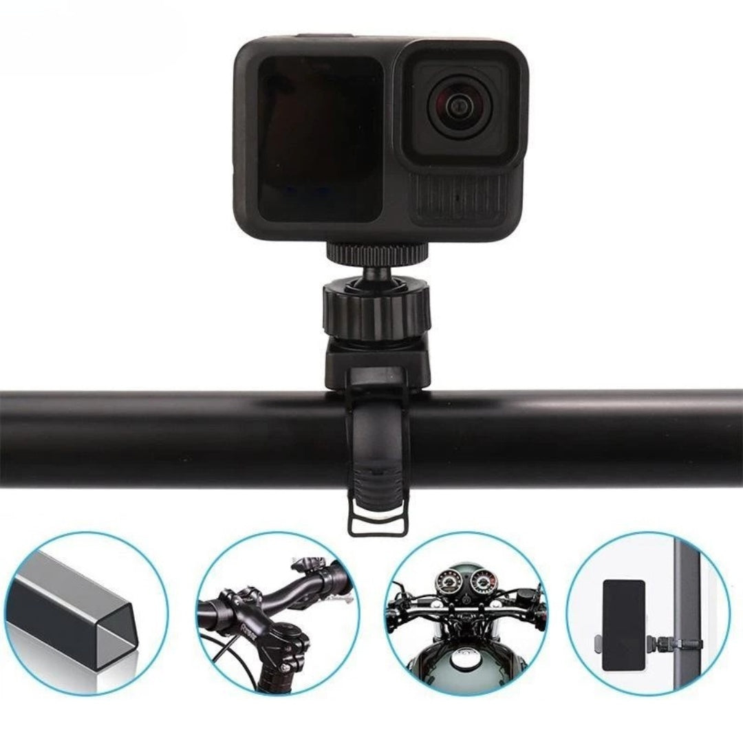 Action Camera Clamp Mount Bracket