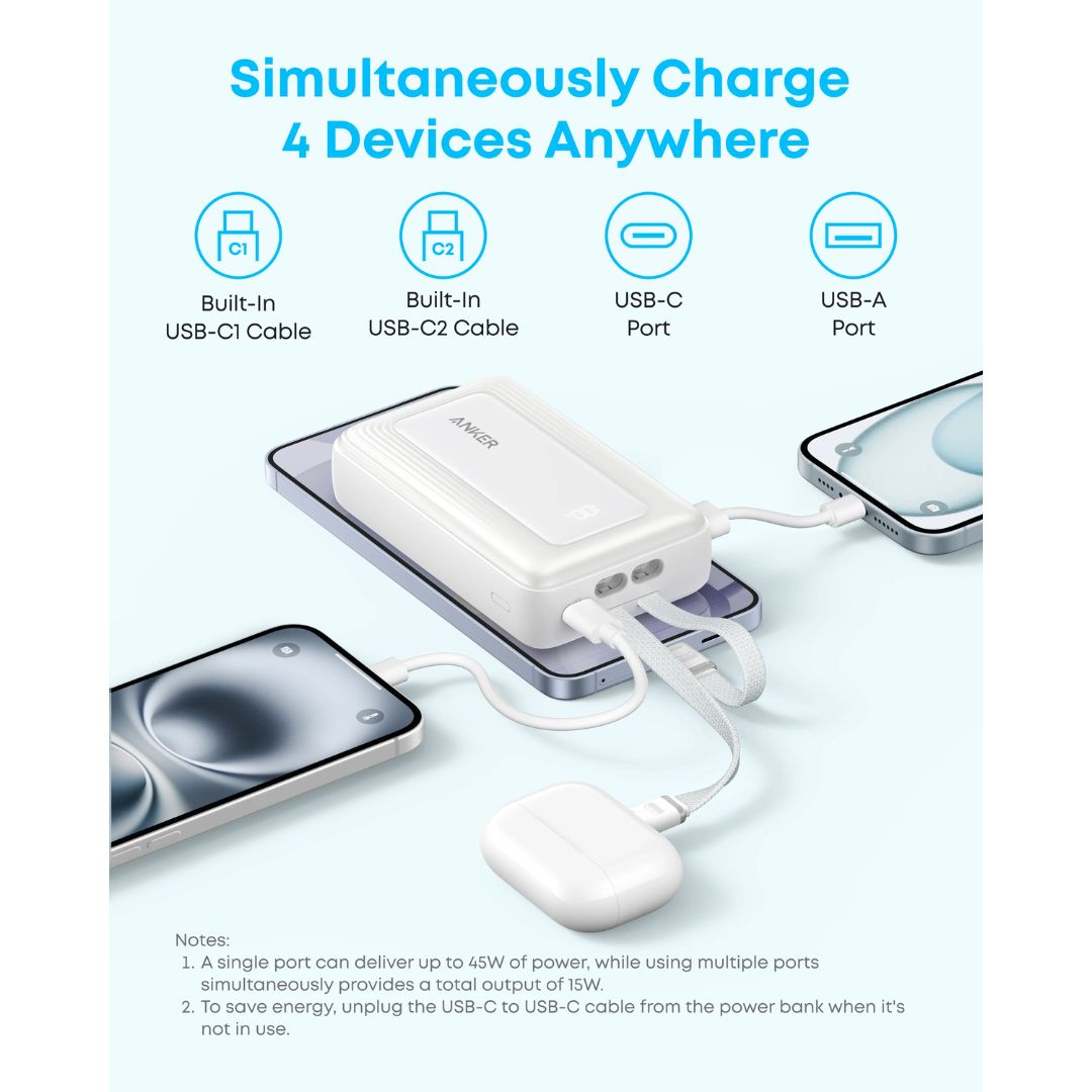 Anker Zolo 20K 45W Power Bank