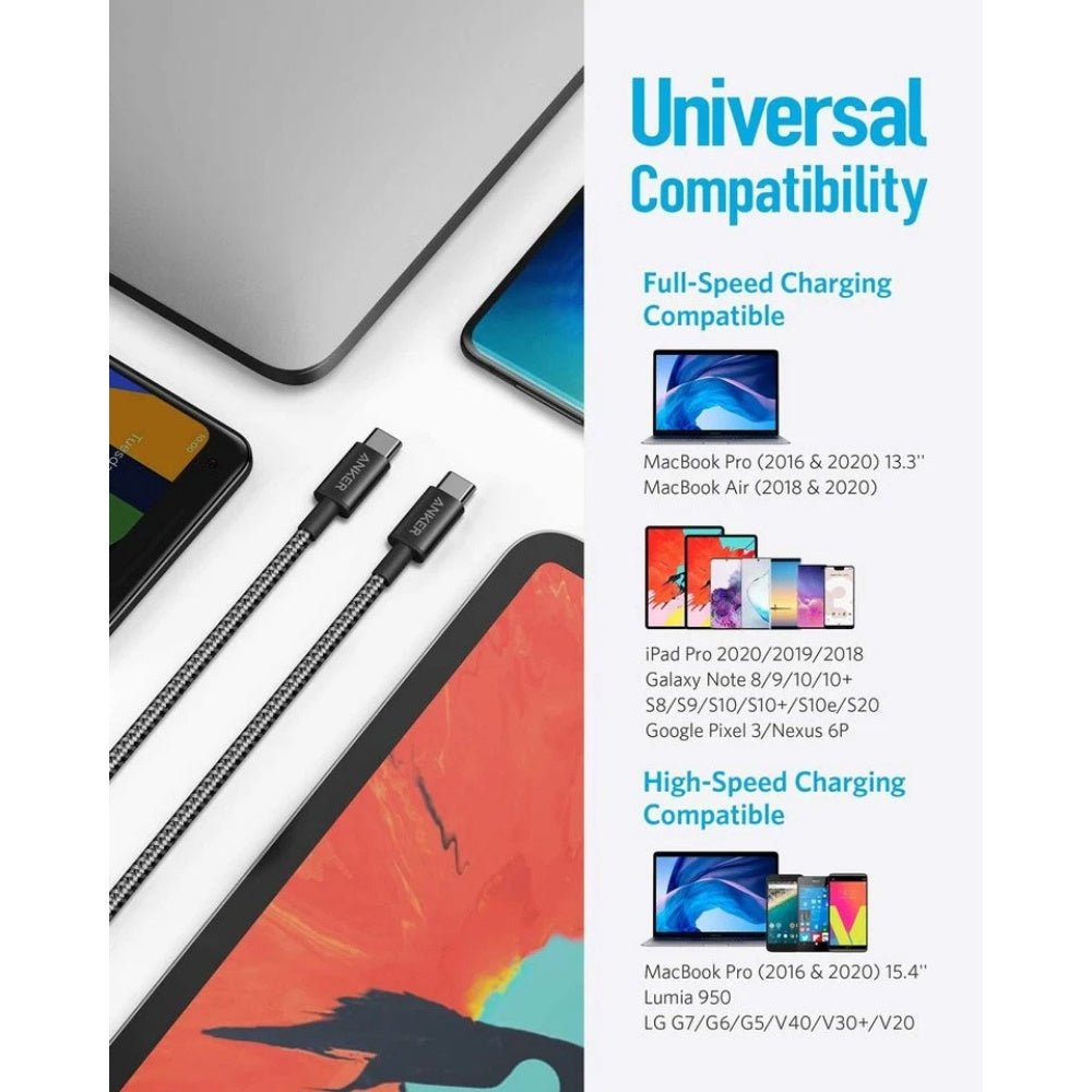 Anker 60W USB-C to USB-C Cable