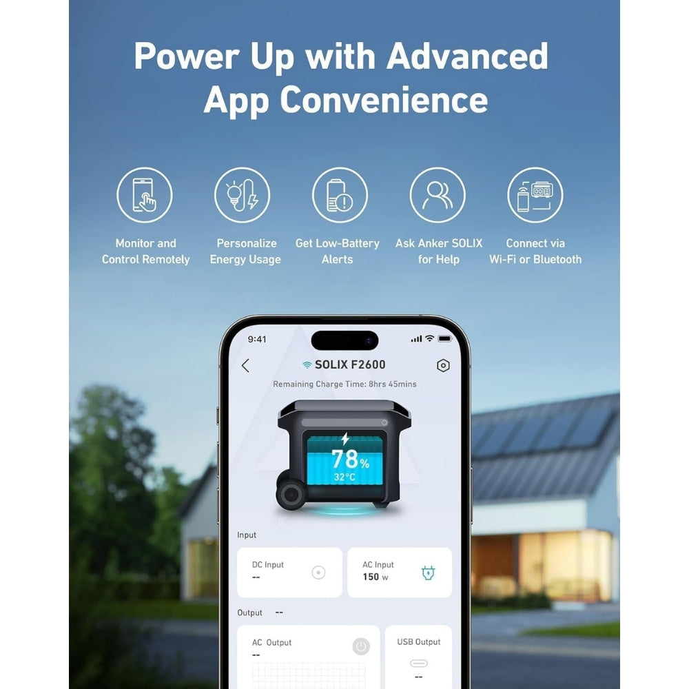 Anker SOLIX 2400W Portable Power Station F2600 - Cle Market