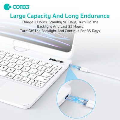 Apple iPad Pro 11 / Air 11 Coteci 360 Rotating Keyboard Case