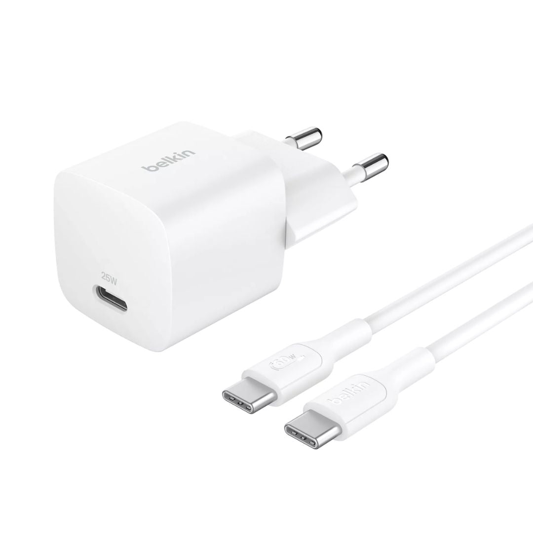 Belkin USB-C Charger 25W with 60W USB-C Cable