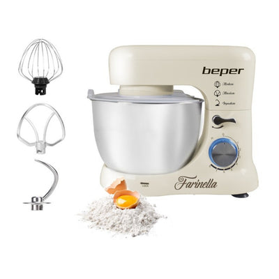 Beper Stand Mixer 4.5L Stainless Steel Bowl