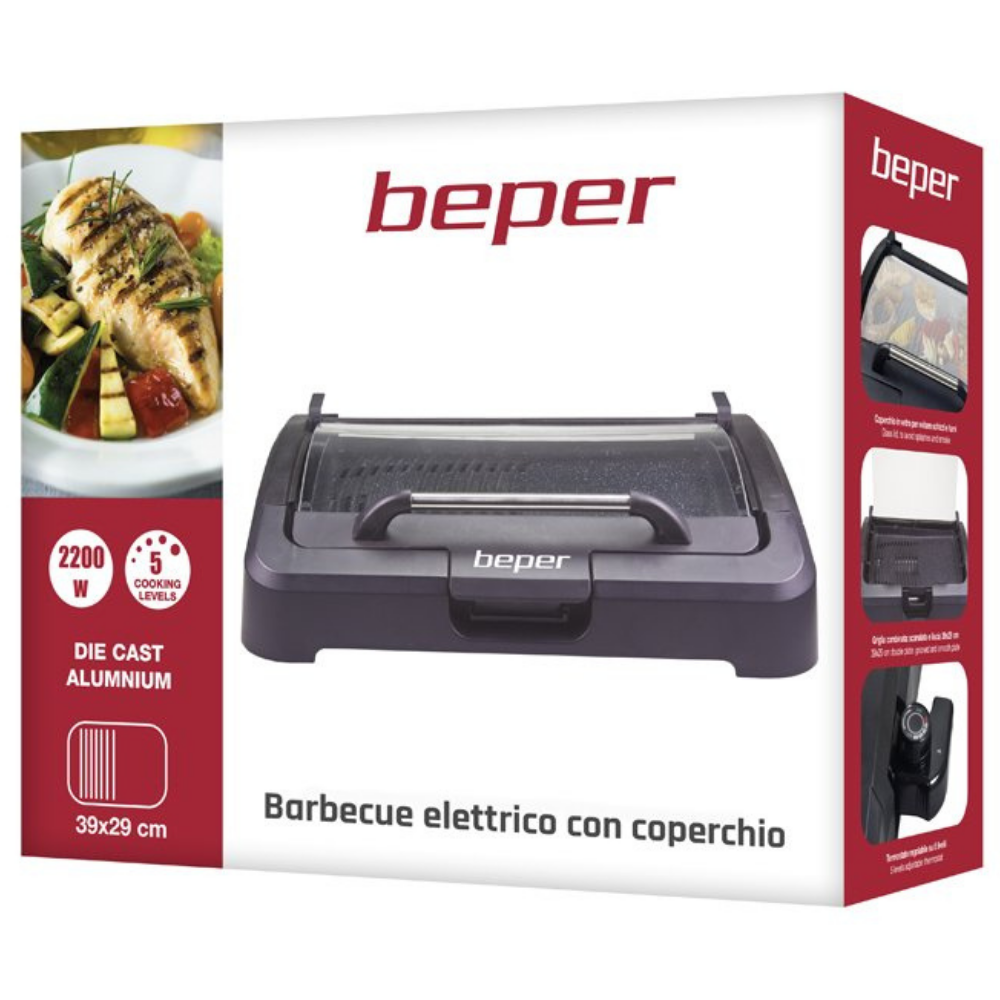 Beper 2 in 1 Electric Barbecue