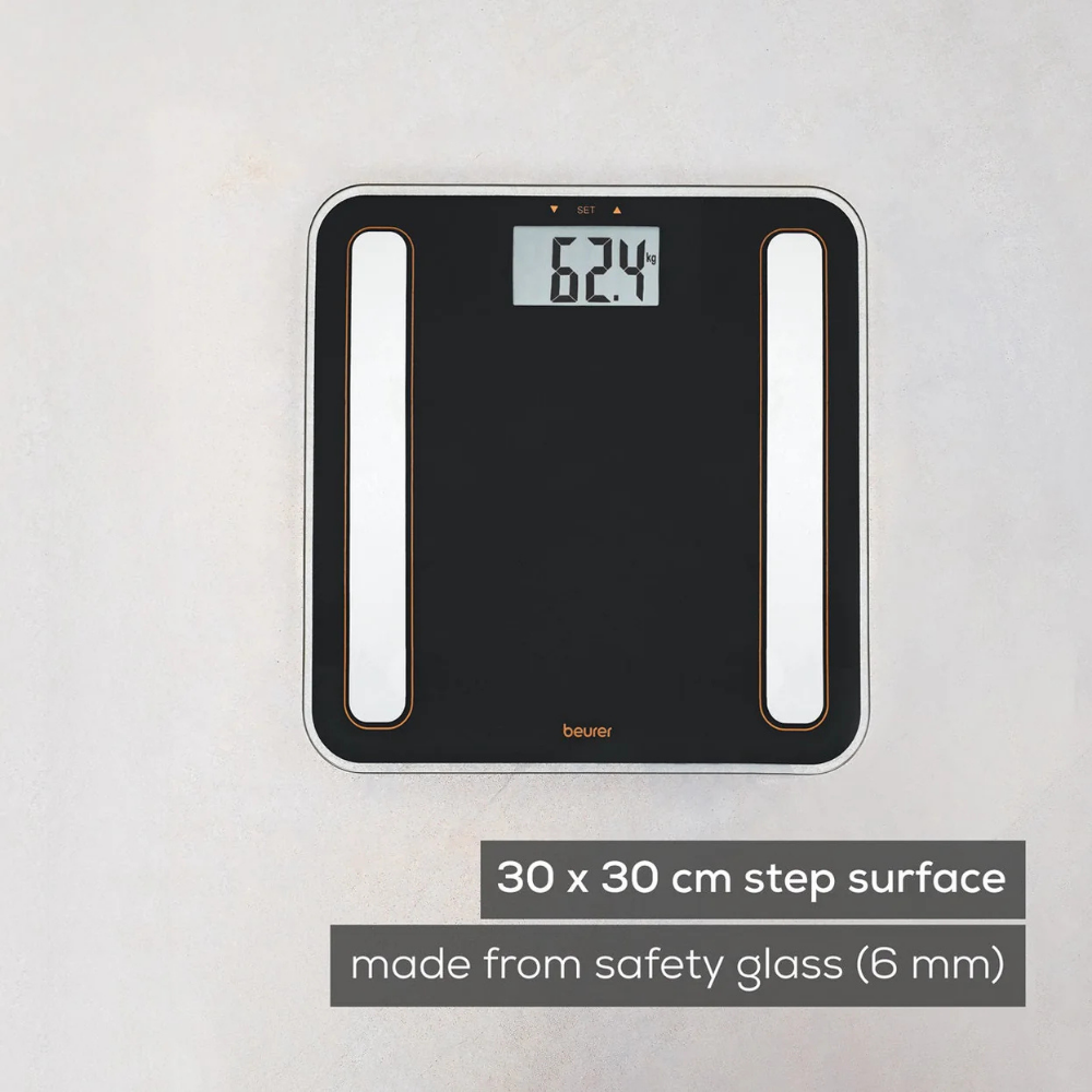 Beurer Diagnostic BMI Glass Bodyweight Scale