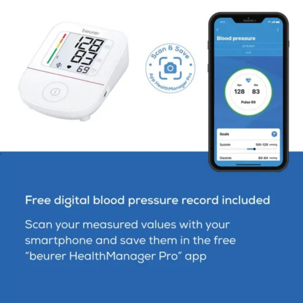 Beurer Upper Arm Blood Pressure Monitor BM23