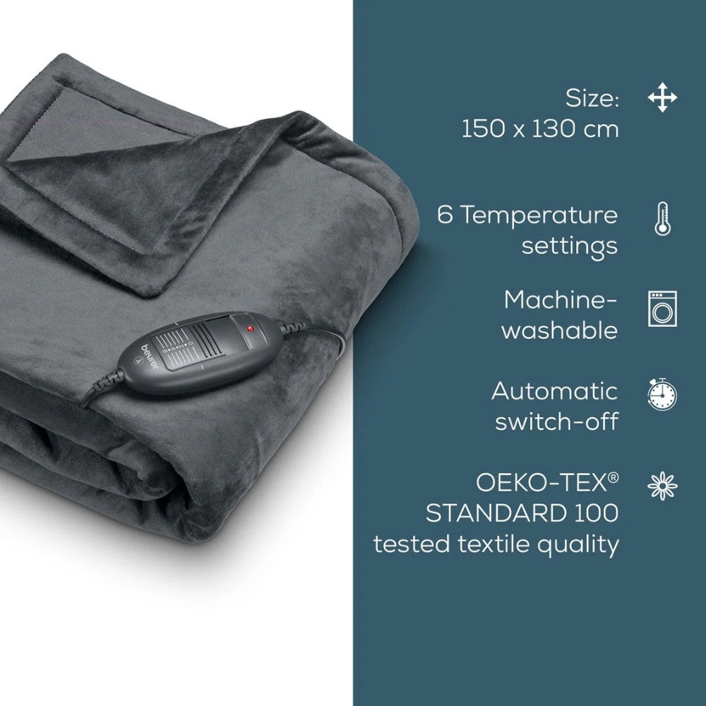 Beurer Cosy Electric Heated Over Blanket Limited Edition - Cle Market