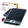 Beurer Digital Kitchen Scale in Black Glass - Cle Market