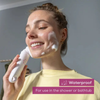 Beurer FC45 facial brush with soft bristles for gentle cleansing and exfoliation of the face.
