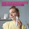 Beurer FC45 facial brush with soft bristles for gentle cleansing and exfoliation, shown with the brush head and handle.