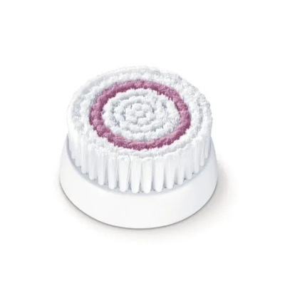 Beurer FC45 replacement facial brush attachments showing soft bristles and ergonomic design for gentle facial cleansing.