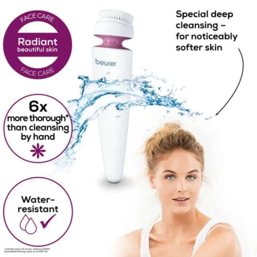Beurer Electric Pureo Deep Cleansing Facial Brush