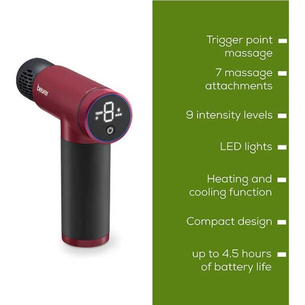 Beurer Hot & Cold Massage Gun MG195 (Limited Edition) - Cle Market