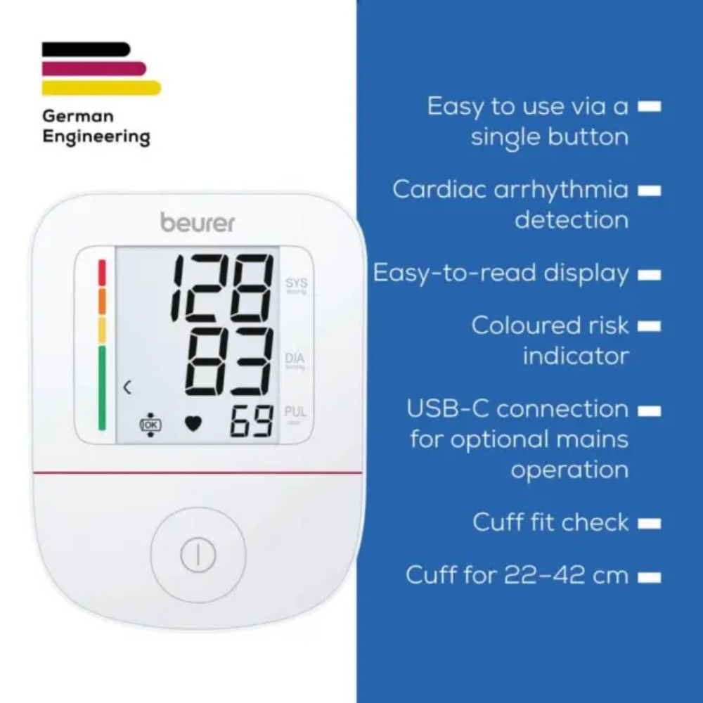 Beurer Upper Arm Blood Pressure Monitor BM23