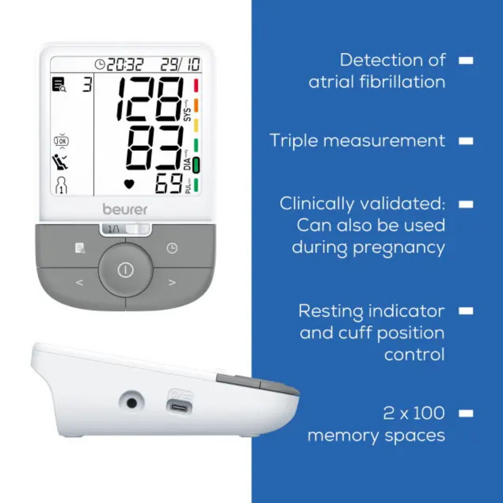 Beurer Upper Arm Blood Pressure Monitor BM53