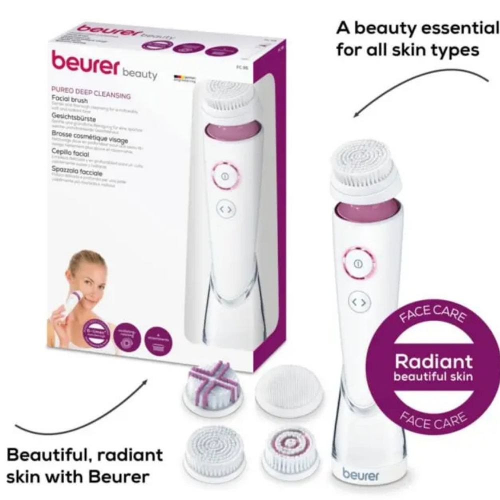 Beurer Electric Pureo Deep Cleansing Facial Brush