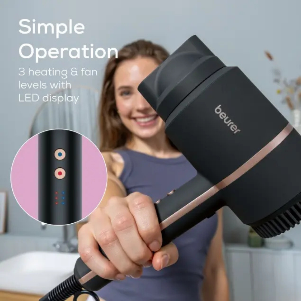Beurer Compact Ionic Hair Dryer HC35