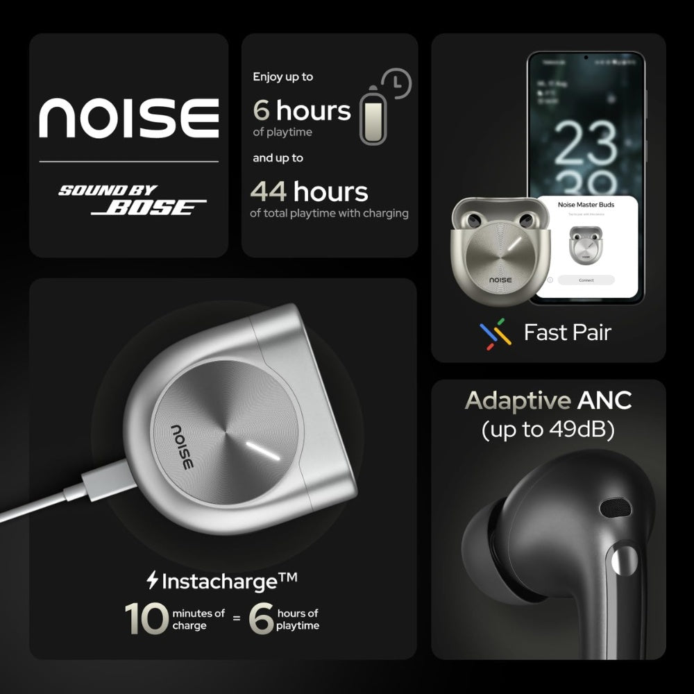 Noise Master Buds with Sound by Bose