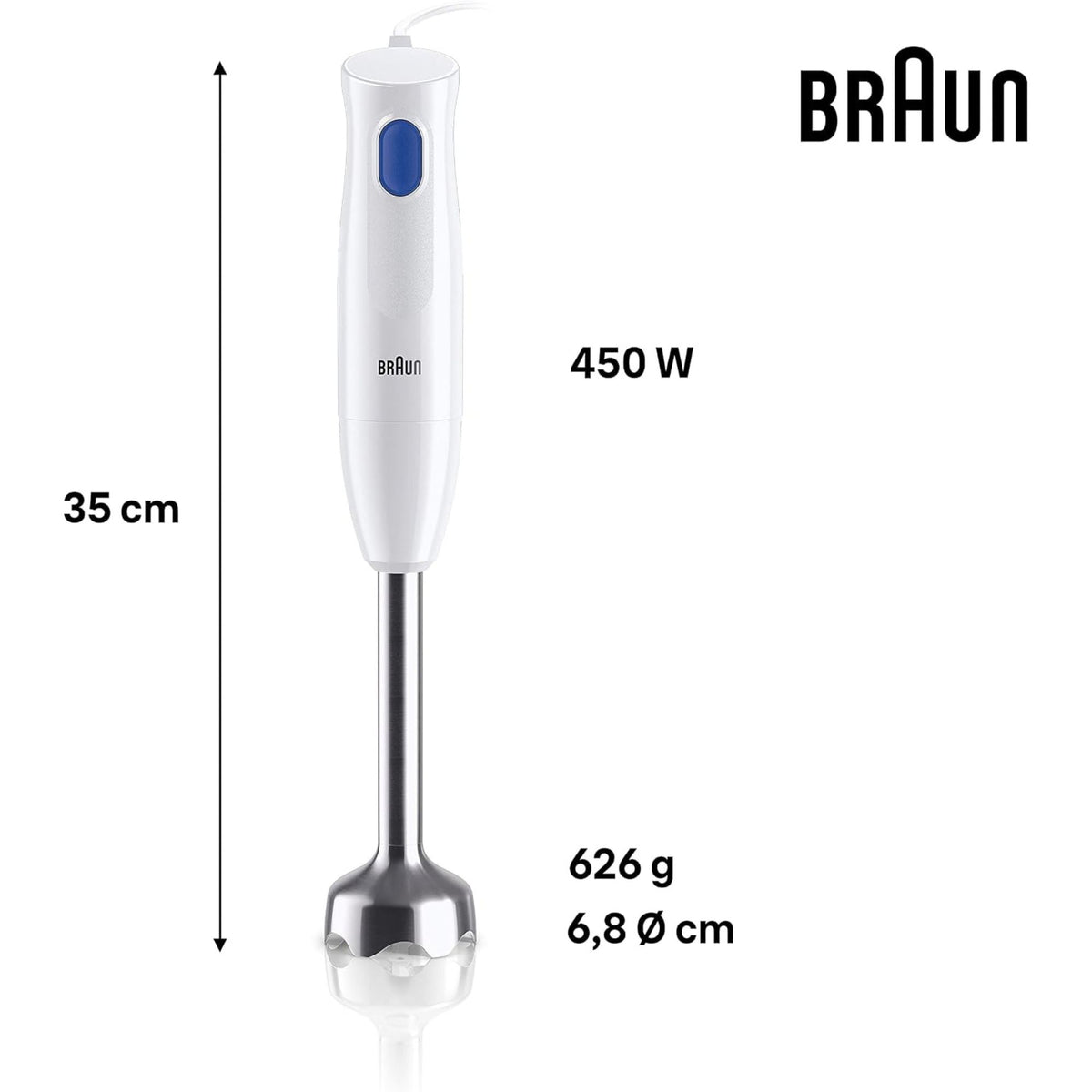 Braun MultiQuick 1 Hand Blender 450W