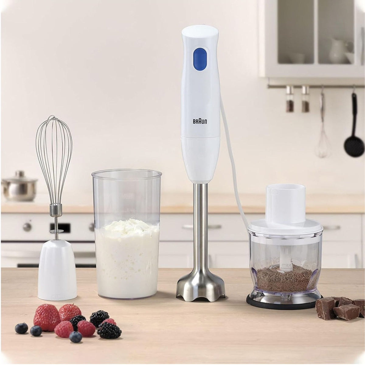 Braun MultiQuick 1 Hand Blender 450W with Chopper