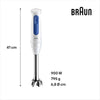 Braun MultiQuick 3 MQ30.001M Hand Blender 900W