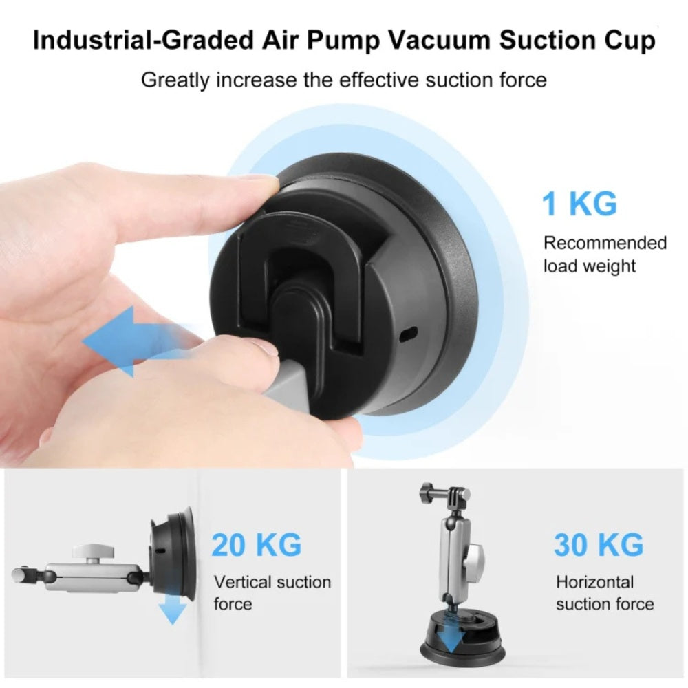 Suction Cup Mount for Action Cameras