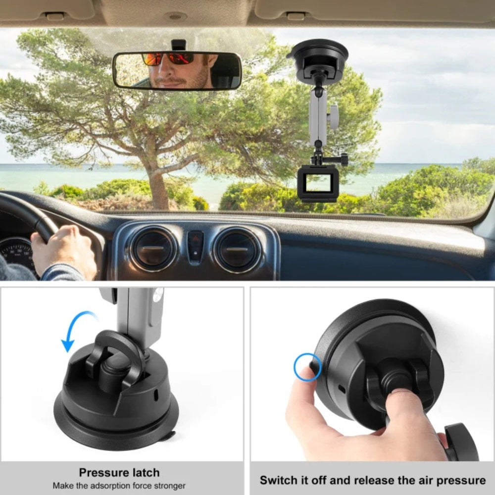 Suction Cup Mount for Action Cameras