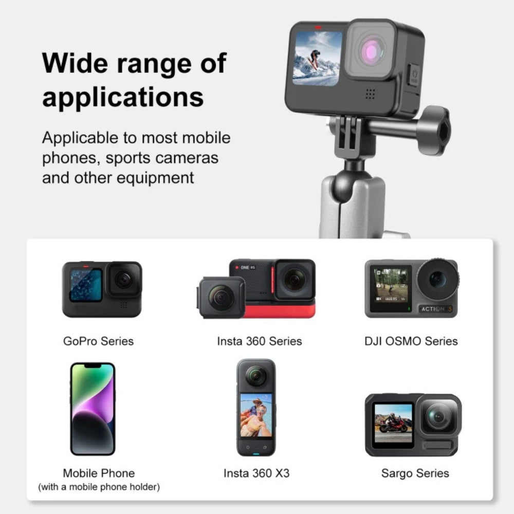 Suction Cup Mount for Action Cameras